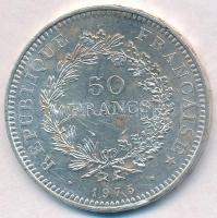 Franciaország 1975. 50Fr Ag "Herkules csoport" T:2 ph. 
France 1975. 50 Francs Ag "H...