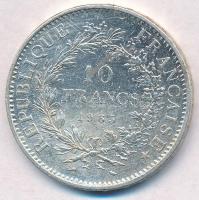 Franciaország 1965. 10Fr Ag T:2 
France 1965. 10 Francs Ag C:XF