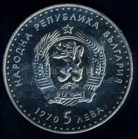 Bulgária 1970. 5L Ag "Vazov születésének 120. évfordulója" T:2+