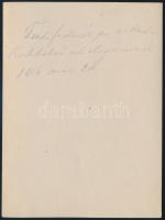 1916 Tiszti fedezék az Óradna - kirlibabai út (Erdély) elágazásánál, hátoldalon feliratozott fotó, 1...