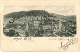 1900 Iglófüred, Bad Zipser Neudorf, Kúpele Spisská Nová Ves;