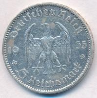 Német Harmadik Birodalom 1935A 5M Ag "Náci hatalom első évfordulója" T:2,2- 
German Third...