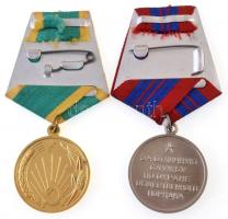 Szovjetunió 1950-1991. "Közrend Védelmében tett Szolgálatokért Érem" ezüstözött fém kitünt...