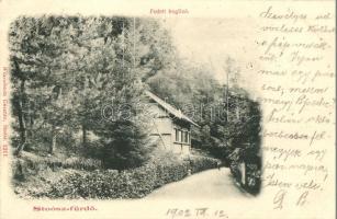 Stószfürdő, Stoósz-fürdő, Kúpele Stós; fedett kuglizó / indoor bowling alley