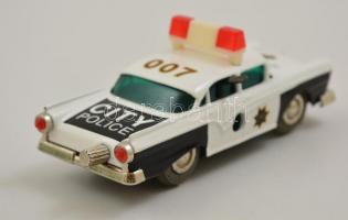 cca 1990 Schuco 1045/1 Ford Cop car fém autó makett eredeti kulcsával dobozban, működő szép állapotb...