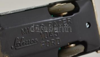 cca 1990 Schuco 1045/1 Ford Cop car fém autó makett eredeti kulcsával dobozban, működő szép állapotb...