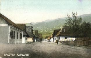 1916 Kralován, Kralovany; utcakép / street view