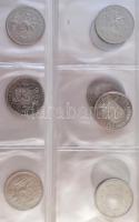 ~174db-os vegyes holland fémpénz tétel albumba rendezve T:vegyes
~174pcs of various Dutch coins in ...
