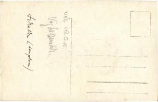 Vágsziklás, Szkalka, Skalka nad Váhom - 7 db régi fotó képeslap, közte 1 Tátra / 7 pre-1945 photo po...