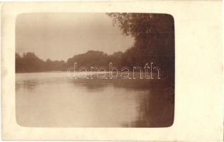 Vágsziklás, Szkalka, Skalka nad Váhom - 7 db régi fotó képeslap, közte 1 Tátra / 7 pre-1945 photo po...