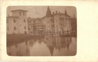 Vágsziklás, Szkalka, Skalka nad Váhom - 7 db régi fotó képeslap, közte 1 Tátra / 7 pre-1945 photo po...