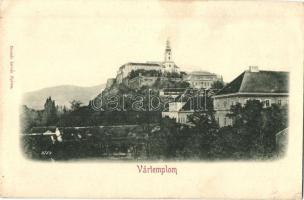 1899 Nyitra, Nitra; Vártemplom. Huszár István / castle church