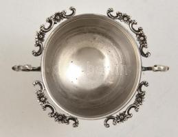 Ezüst kehely díszes füllel m:12 cm, 104g. / Silver bowl