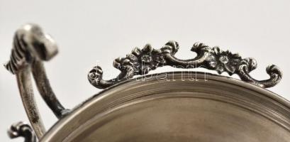 Ezüst kehely díszes füllel m:12 cm, 104g. / Silver bowl