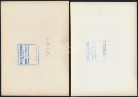 cca 1936 Czvek Gyula: Szeged 3 db pecséttel jelzett, vintage fotóművészeti alkotás, 16x24 cm