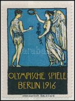 Németország 1916 Olimpia Berlin levélzáró