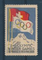 Svájc 1928 Olimpiai levélzáró
