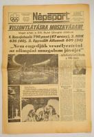 1960-1996 Olimpiákról tudósító újságok gyűjteménye. A Római Olimpiától az Atlantai Olimpiáig, játékonként 10-30 db különféle újságszám.