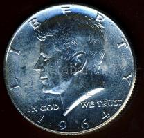 USA 1964. 1/2$ Ag "Kennedy" T:2+