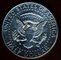 USA 1964. 1/2$ Ag "Kennedy" T:2+