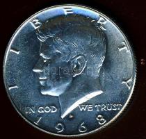 USA 1968. 1/2$ Ag "Kennedy" T:1/2+