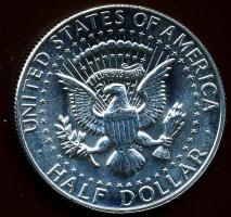 USA 1968. 1/2$ Ag "Kennedy" T:1/2+