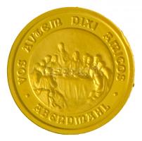 Németország DN VOS AVTEM DIXI AMICOS - ABENDMAL Au emlékérem (1,56g/0.585/14mm) T:PP Germany ND VOS AVTEM DIXI AMICOS - ABENDMAL Au commemorative medallion (1,56g/0.585/14mm) C:PP