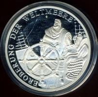 NSZK 1994. "Tengerek meghódítása-Numanica vitorláshajó" Ag emlékérem, 20g T:PP Tanúsítvánnyal!