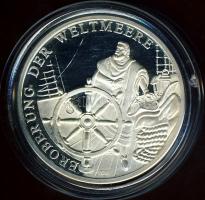 NSZK 1994. "Tengerek meghódítása-Preussen" Ag emlékérem, 20g T:PP Tanúsítvánnyal!