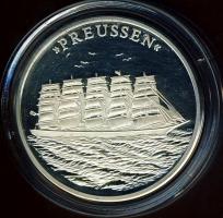 NSZK 1994. "Tengerek meghódítása-Preussen" Ag emlékérem, 20g T:PP Tanúsítvánnyal!