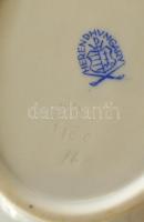 Herendi Cubash mintás porcelán tálka, kézzel festett, jelzett, hibátlan, 12×9 cm