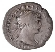 Római Birodalom / Róma / Traianus 107-108. Denár Ag (2,91g) T:2- k. Roman Empire / Rome / Trajan 107-108. Denarius Ag IMP TRAIANO AVG GER DAC P M TR P / COS V P P S P Q R OPTIMO PRINC (2,91g) C:VF scratch RIC II 122.