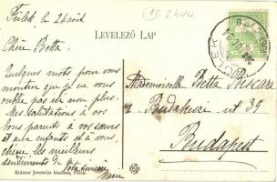 1908 Fülek, Filakovo; Várrom, Fülek hajdani vára és a város 1500-1650 között. Kiadja Krämer Jeremiás...