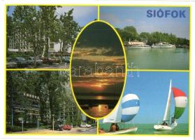 Siófok - 5 db modern városképes lap