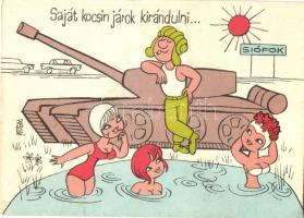 Siófok - 5 db modern városképes lap