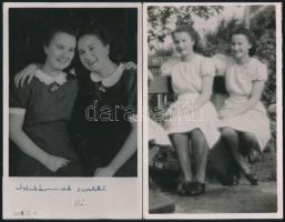 cca 1941-1943 Ikreket ábrázoló fotók, 5 db, 14×9 cm