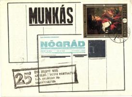 6 db modern újság motívumlap, közte 1 régi fotó / 6 modern newspaper motive cards, among them 1 pre-1945 photo