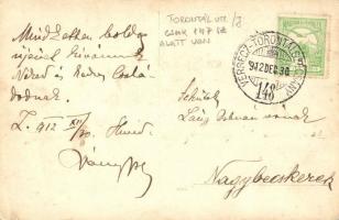 1912 Zichyfalva, Zichydorf, Plandiste; Hittich L. szálloda és étterem / hotel and restaurant. photo ...