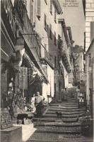 Bellagio, Lado di Como, Via Serbelloni / street view with shop