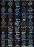 Jó világgyűjtemény, 397db , régi és új, szinte csak tengerentúl, vadonatúj berakólapokon!