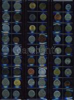 Jó világgyűjtemény, 397db , régi és új, szinte csak tengerentúl, vadonatúj berakólapokon!