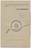 Budapest 1934. "M. Kir. Postatakarékpénztár" betétkönyv, több kitöltött oldallal