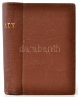 Ady Endre összes versei. Bp., é. n., Athenaeum, 1047 p. Átkötött kissé kopott egészvászon-kötés, fol...