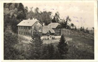 Kassai Havasok, Kojsói Havasok, Kojsov; MKE (Magyarországi Kárpát Egyesület) Lajos menedékháza. Hrabovszky Sándor felvétele / chata / chalet, rest house