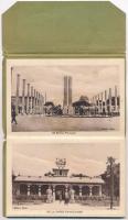 16 db RÉGI vegyes képeslap egy képeslap leporello füzettel / 16 pre-1945 mixed postcards with one le...
