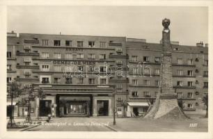 14 db régi osztrák városképes lap; Bécs / 14 pre-1945 Austrian town-view postcards; Vienna, Wien