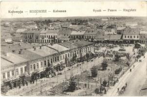 Kolomyja, Kolomea; Rynek / Ringplatz / ring square, market (Rb)