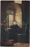 51 db RÉGI művész motívumlap / 51 pre-1945 art motive postcards