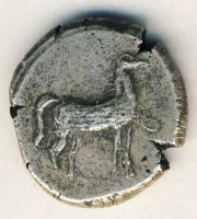 Ókori görög Ag pénz hamisítványa