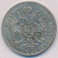Ausztria 1858A 1/4Fl Ag "Ferenc József" T:1-
Austria 1858A 1/4 Florin Ag "Franz Jose...